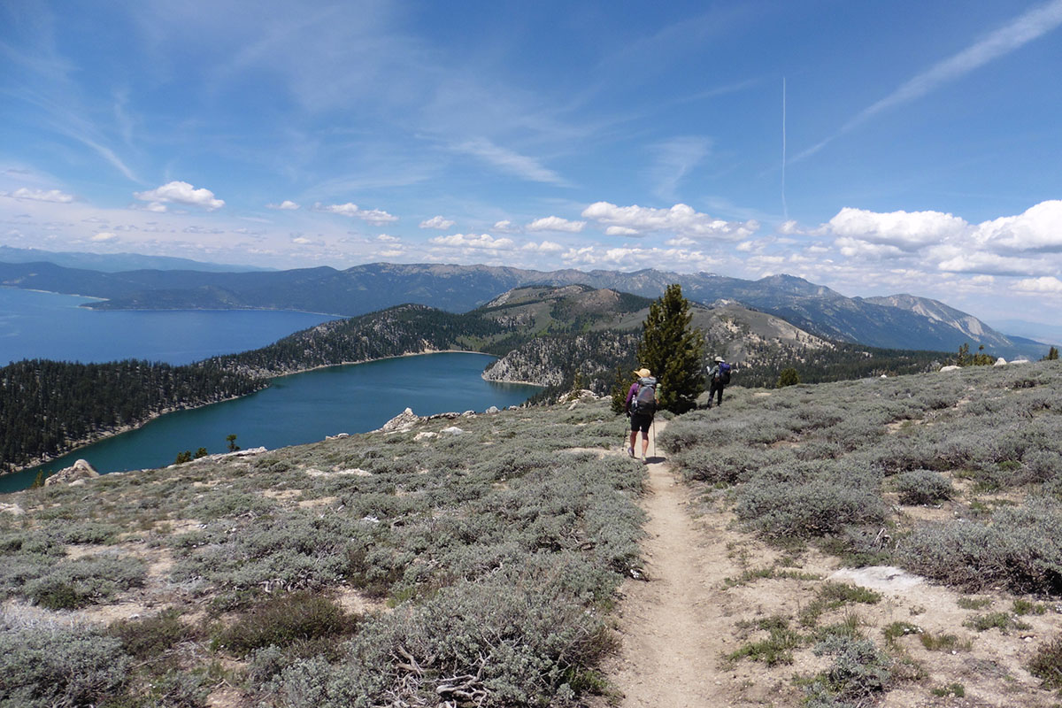 Noth Canyon area with Lake Tahoe and Marlene Lake